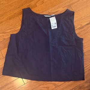 Uniqlo Dark Blue Women's Tank Top